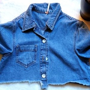 Free People Denim top